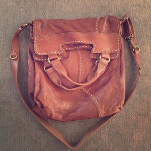 Lucky Brand large foldover tote